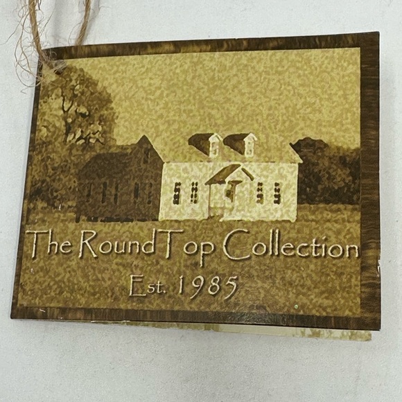 NEW The Round Top Collection Jingle Bell Candy Cane Ornament Metal D6 - Picture 3 of 5